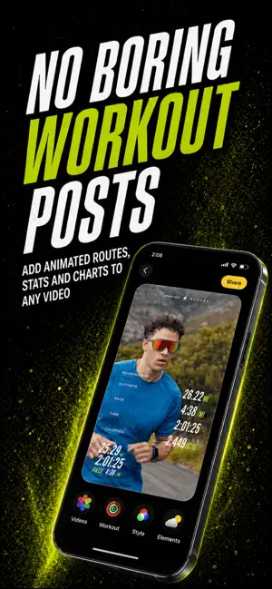 Rushes: Workout Video Overlays screenshot 1