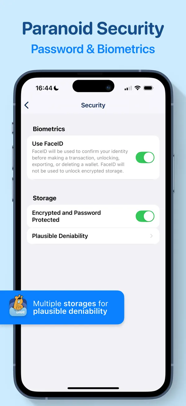 BlueWallet - Bitcoin Wallet iPhone App Screenshot 4 – Finanzen