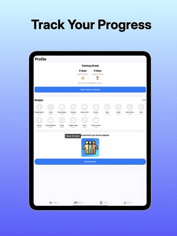 Sharpr - Brain Training Games iPad screenshot