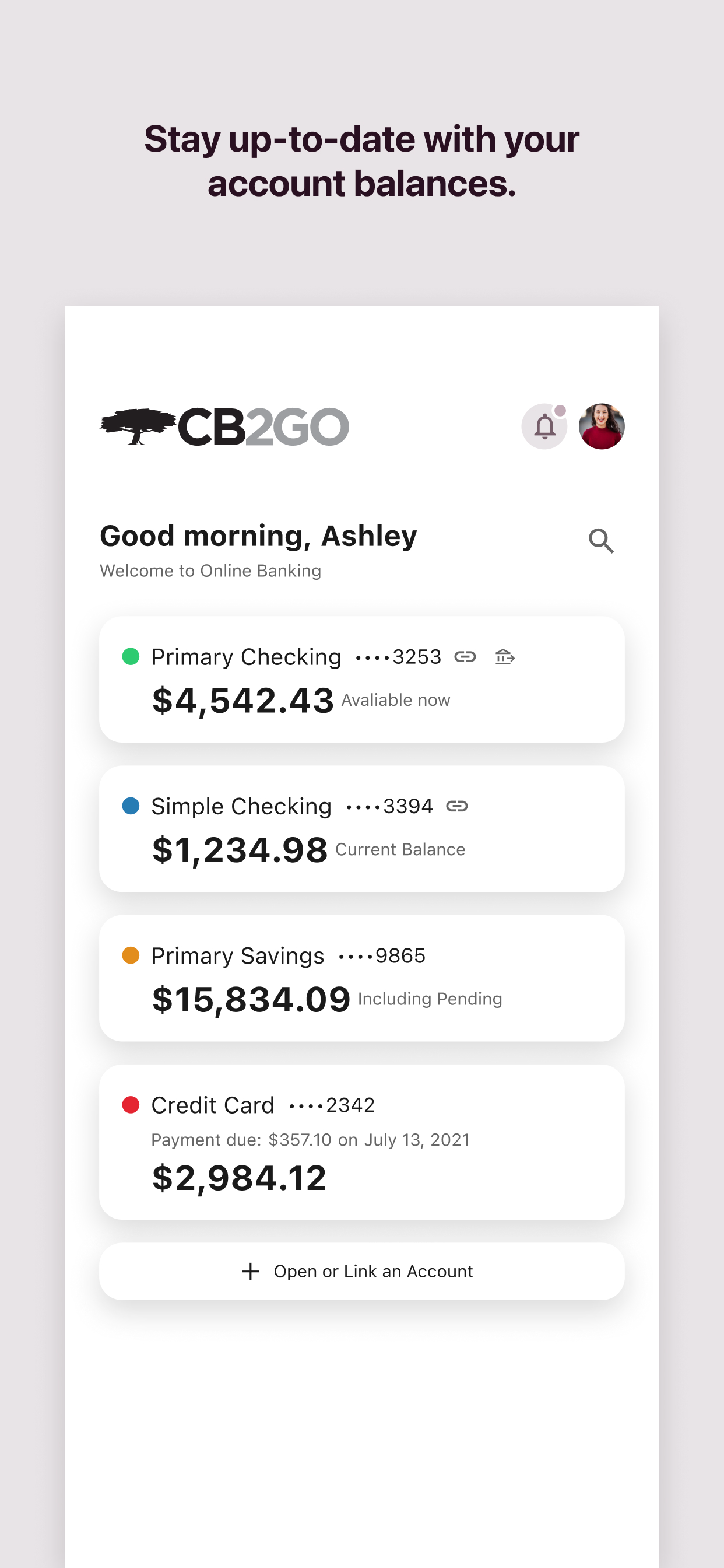 Community Bank's CB2GO screenshot 2