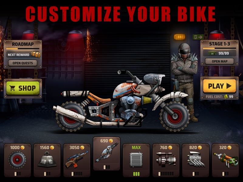Dead Hill Racing: Zombie Climb screenshot 7