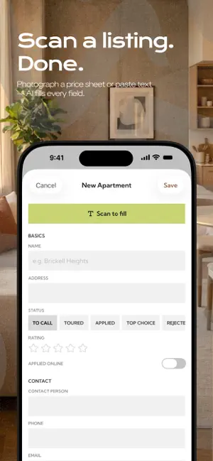 Topos: Apartment Tracker screenshot 3