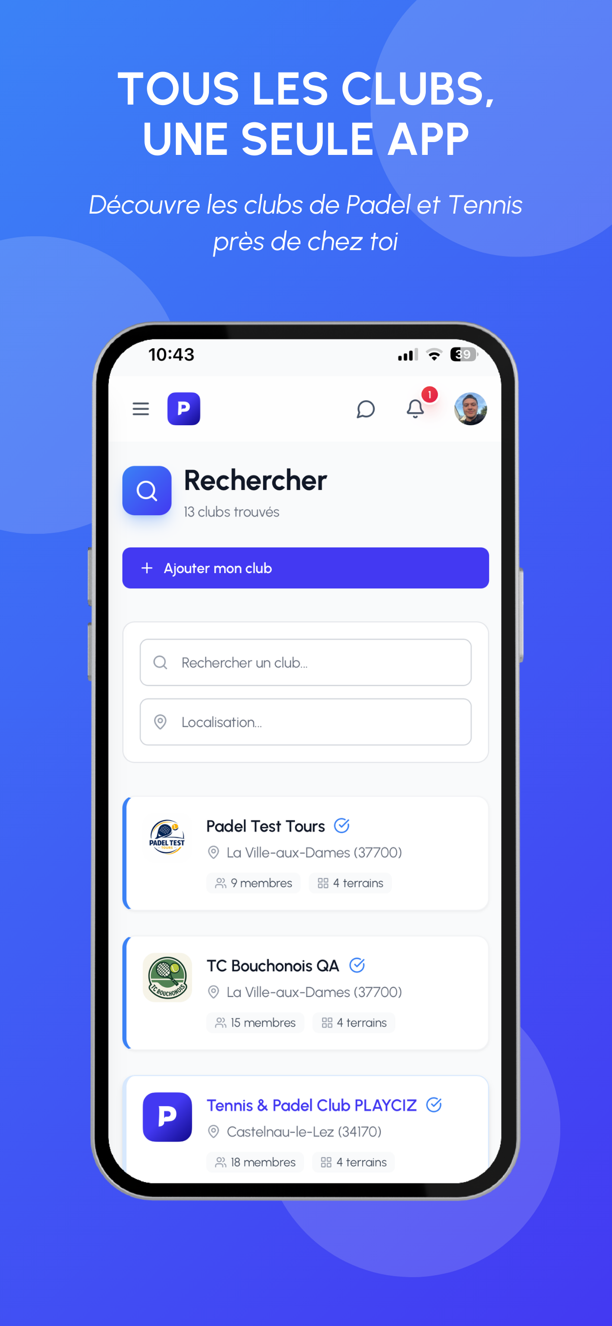 Playciz - Réserve ton padel screenshot 4