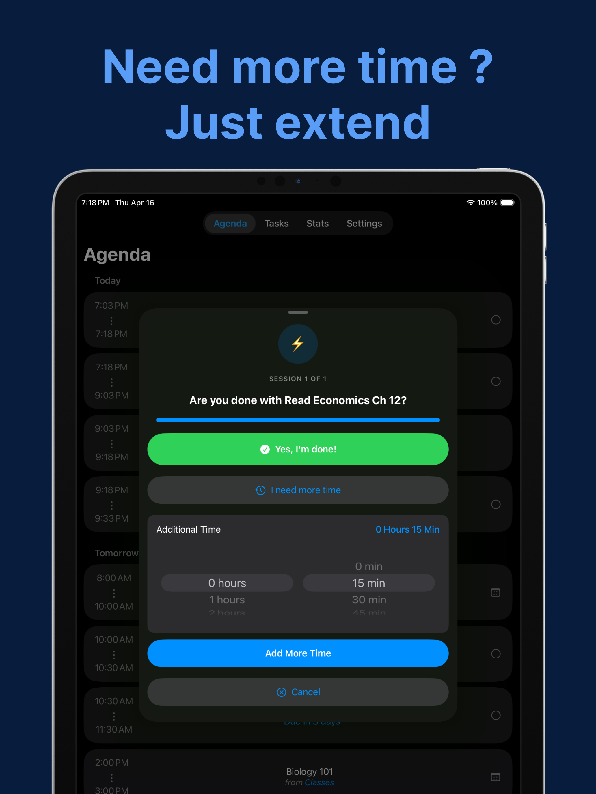 Study Planner: Auto Schedule