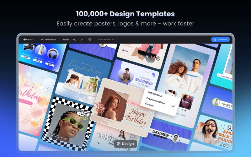 Fotor: AI Photo Editor, Design Screenshot