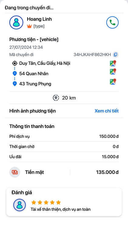 Driver DIDI - Tài xế lái hộ