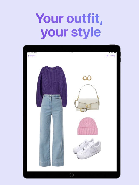 Outfitopia - Digital Wardrobe iPad screenshot 4 - Lifestyle app
