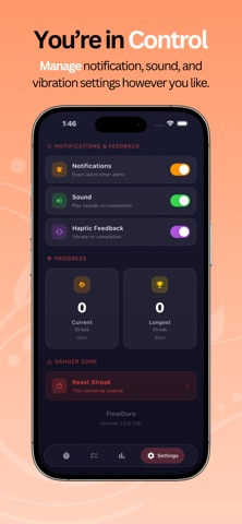 FlowDoro - Pomodoro Timer Screenshot 8 of 10
