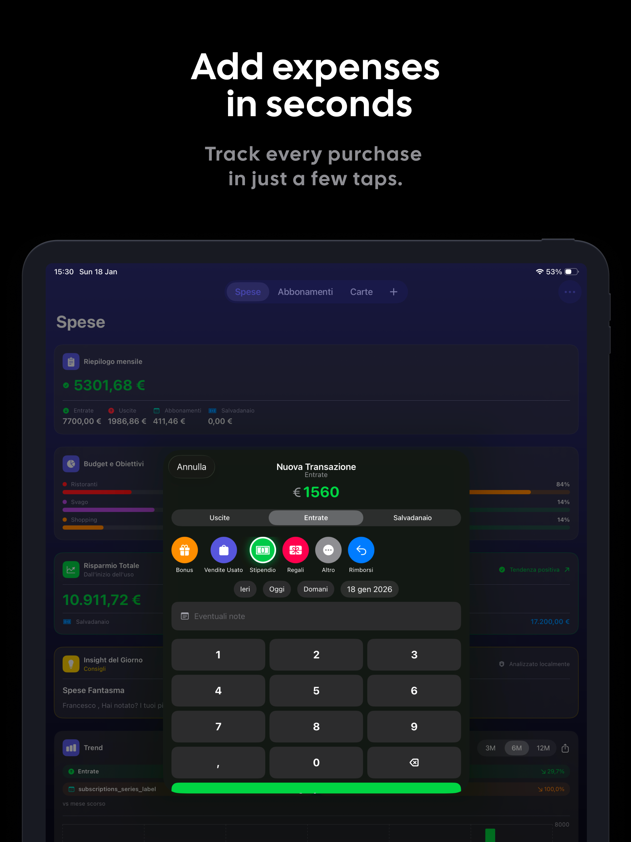 Keepy - Track. Save. Grow. screenshot 14