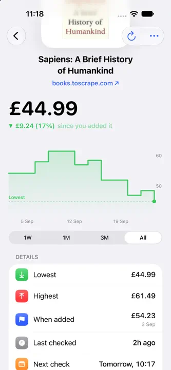 Price Watcher Alert screenshot 5