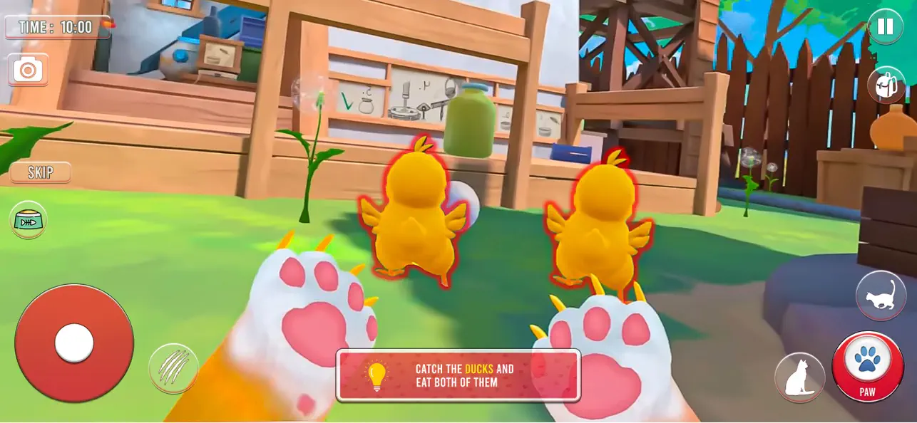 Screenshot #1 pour Jeu de simulation de chat virt