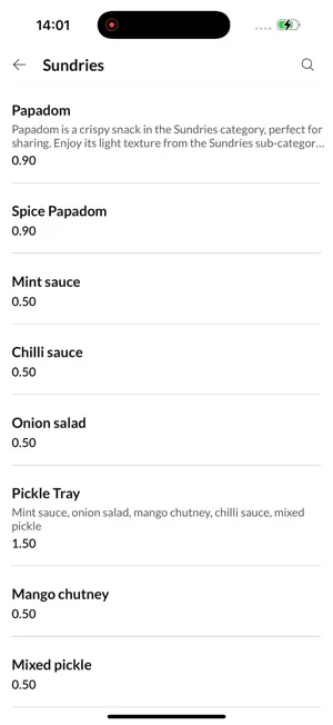 Red Chilli Wollaston. screenshot 3
