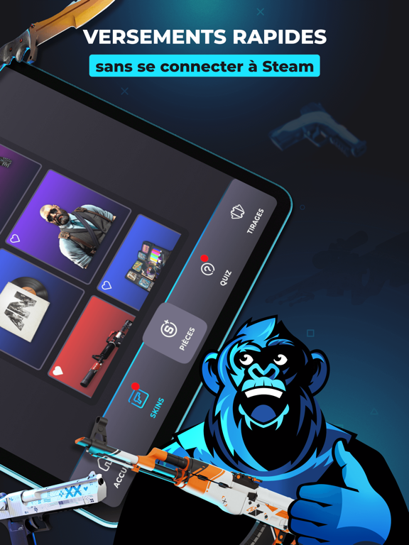 Screenshot #5 pour Skin Ape CSGO: CS2 Skins Cases