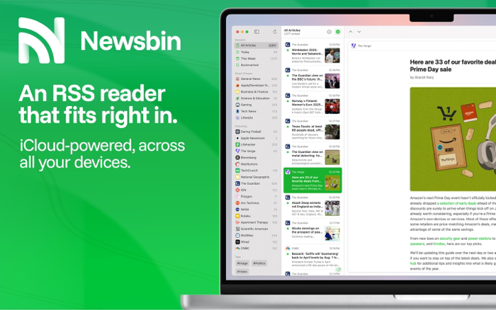 Newsbin RSS Reader