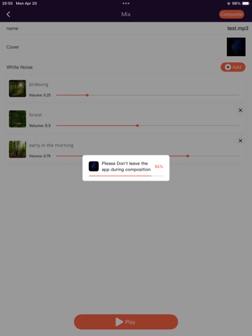 App screenshot