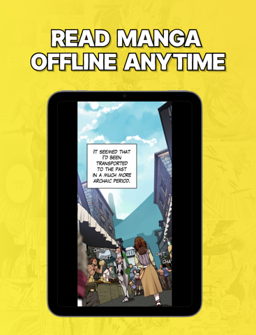 Manga Man: Top Manga Reader Up iPad screenshot 4 - Book app