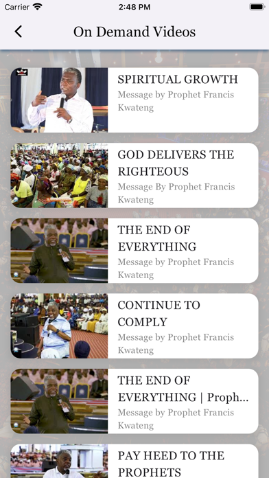 Prophet Francis Kwateng Screenshot