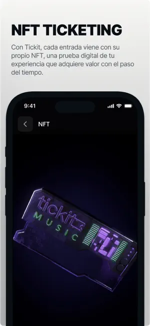 Tickit screenshot 2