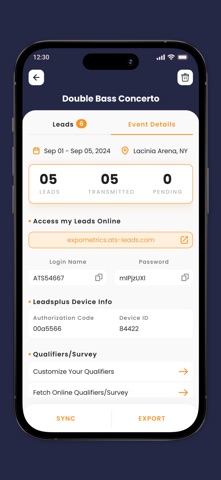 LeadsPlus II screenshot