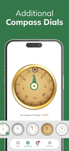 Qibla Finder 100% اتجاه القبلة screenshot