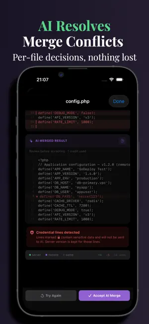 goDeploy screenshot 4