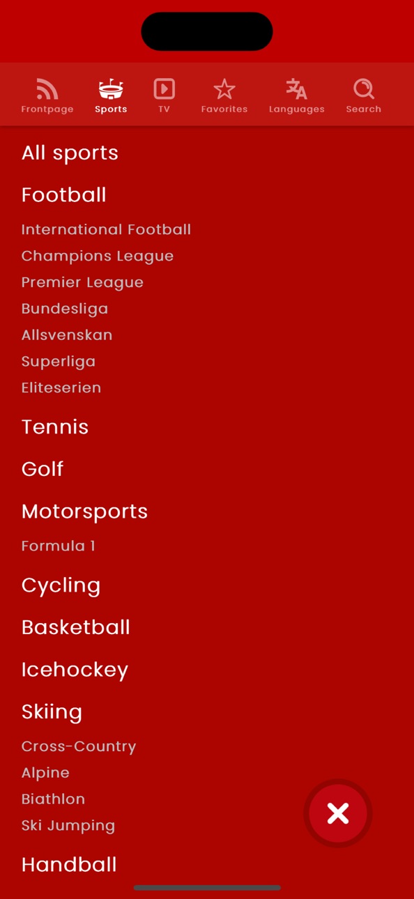 iPhone screenshot