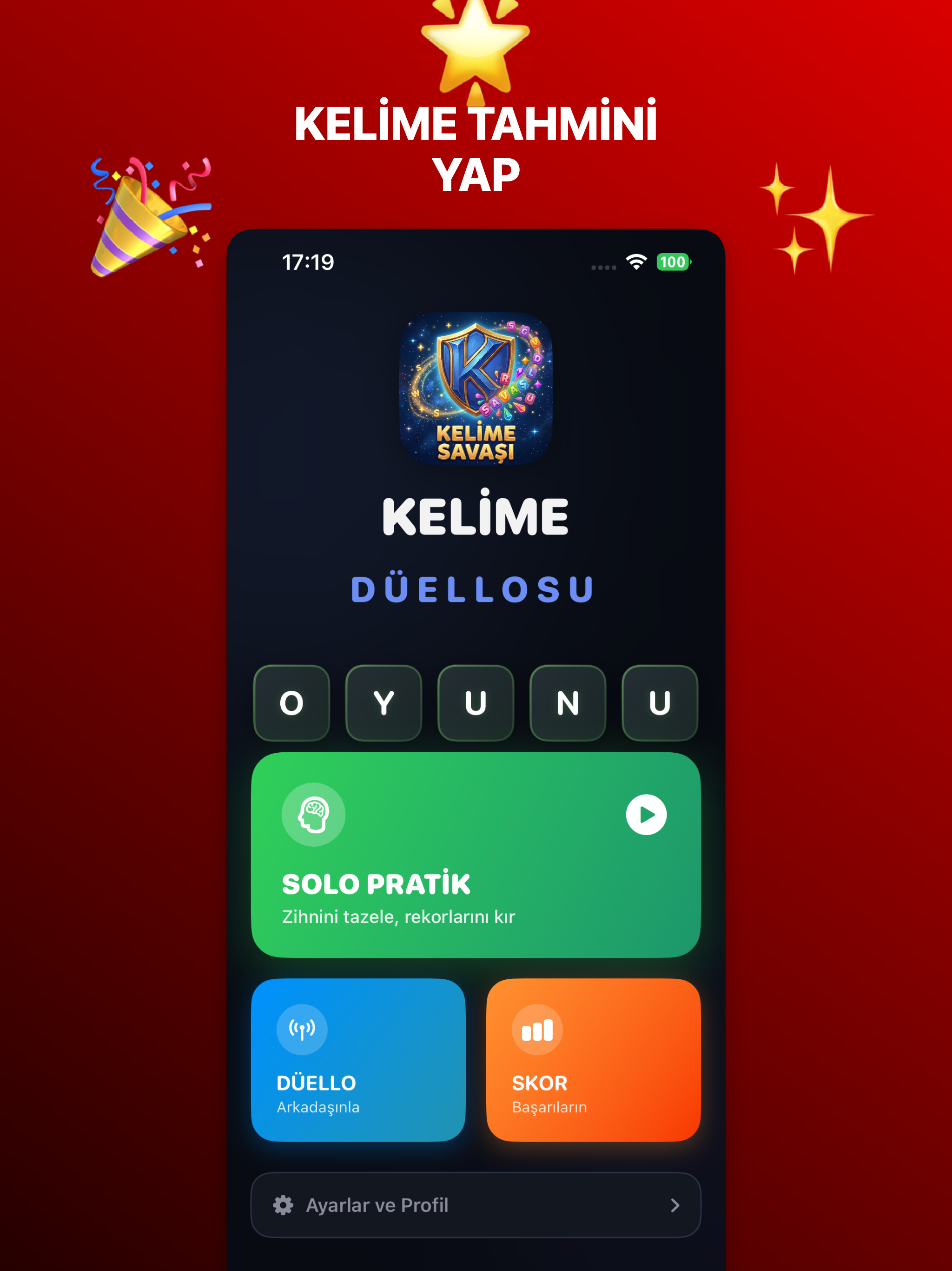Kelime Savaşı - Kelime Oyunu