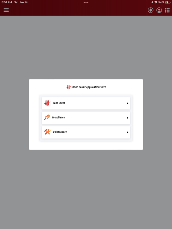 HeadCount CMMS iPad screenshot 3 - Productivity app