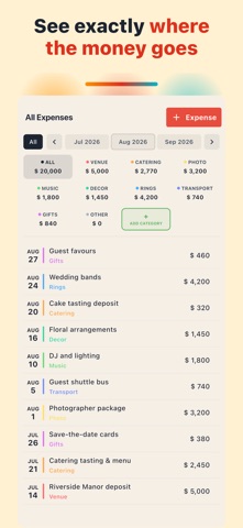 Wedding Planner : EventSum Screenshot 2 of 5
