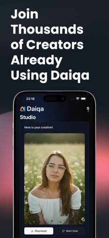 Daiqa – AI Art & Photo screenshot