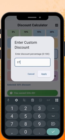 Discount Calculator - Shopping screenshot