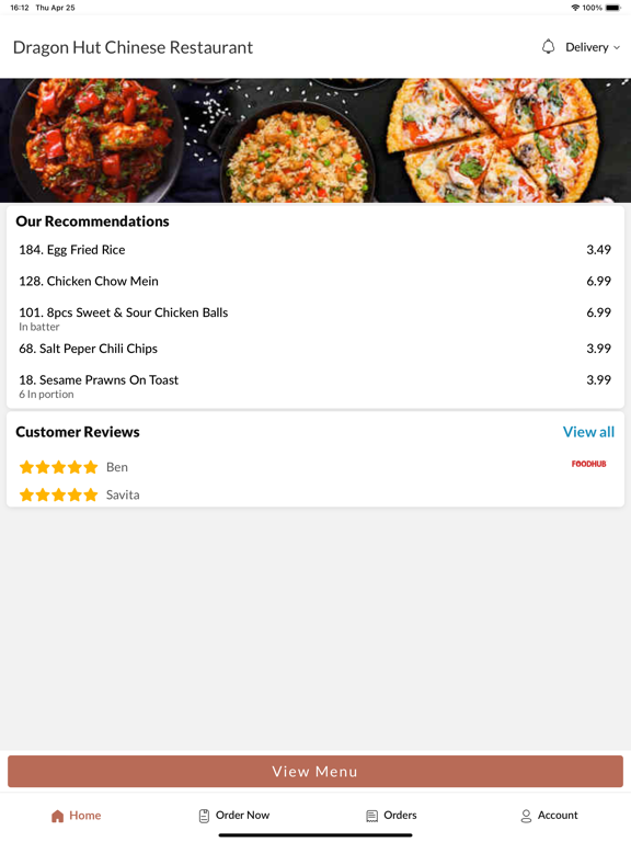 Screenshot #4 pour Dragon Hut Chinese Restaurant