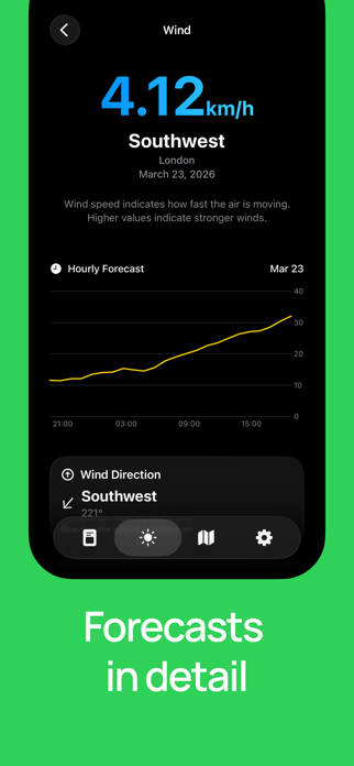 Forecasts - minimalist weather Screenshot 4 of 7