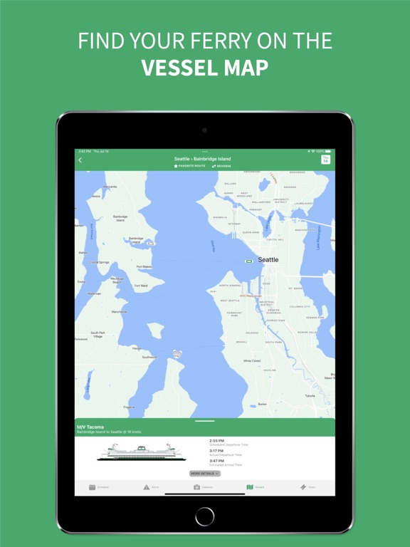 FerryFriend iPad screenshot 5 - Travel app