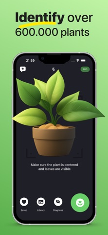 PlantBro: AI Plant Scanner iPhone screenshot