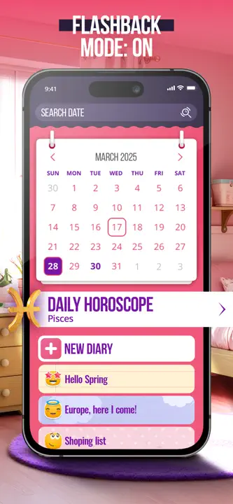 My Super Secret Diary Notes: Screenshot 3 von 6