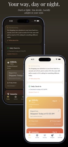 Lucidly: Microdose Tracker screenshot