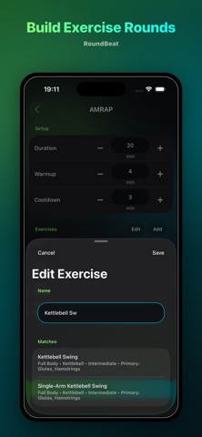 RoundBeat - WOD & Gym Timer screenshot