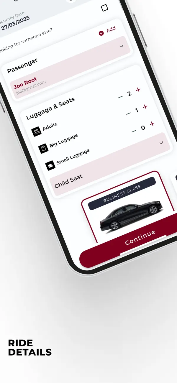 Screenshot #2 pour Driveline Passenger
