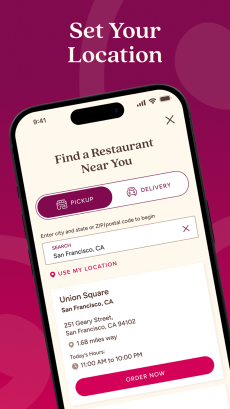 The Cheesecake Factory 的 App Store 截图 5