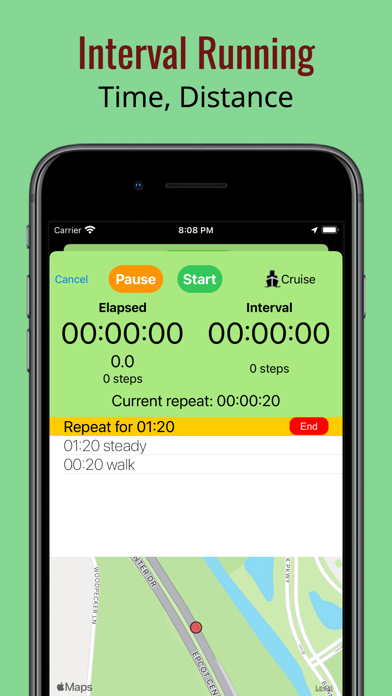 Screenshot #2 pour Custom Running Intervals