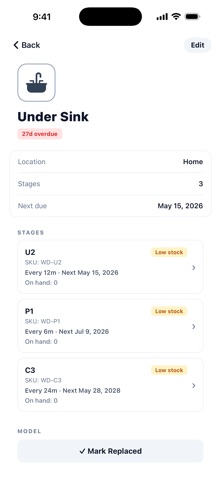 The Filter List screenshot