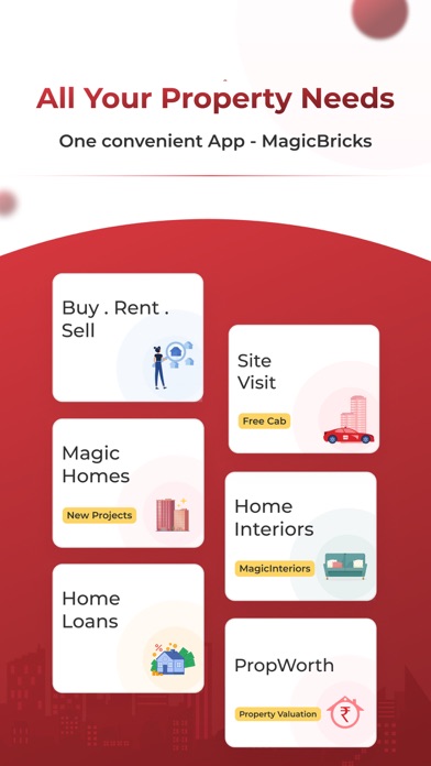 Magicbricks Property Search iPhone screenshot 7 - Business app
