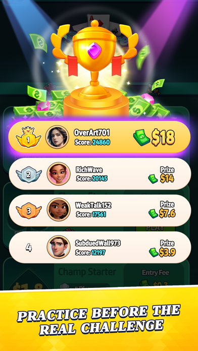 Solitaire Coin: Win Real Cash Screenshot