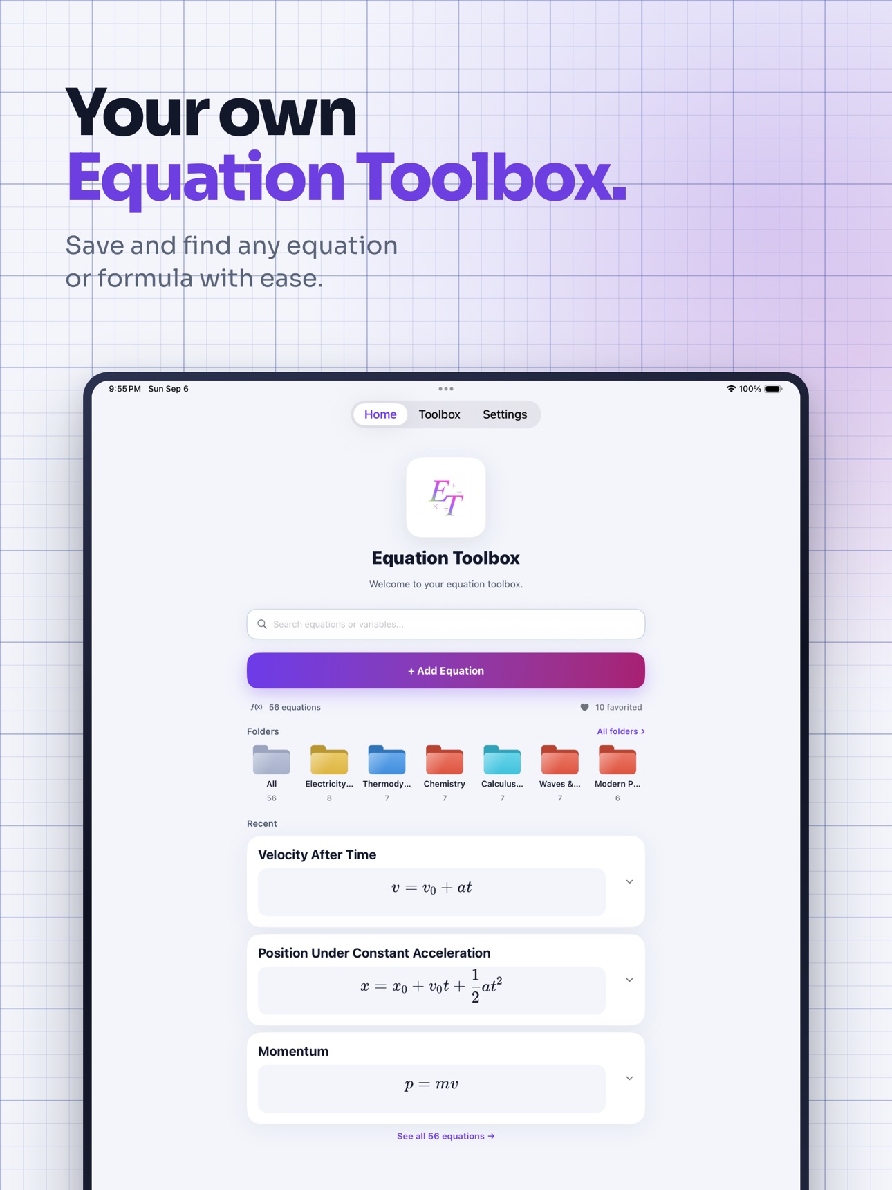 Screenshot 6 of EQTB