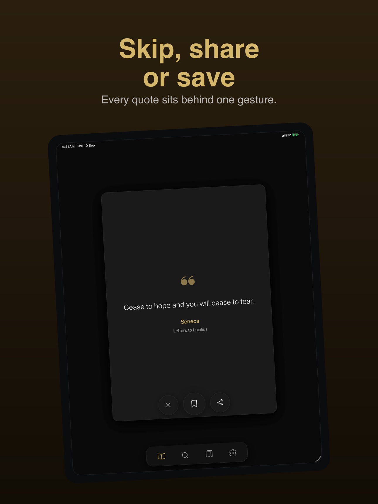 Screenshot 8 of Aurelius: Stoic Quotes Daily