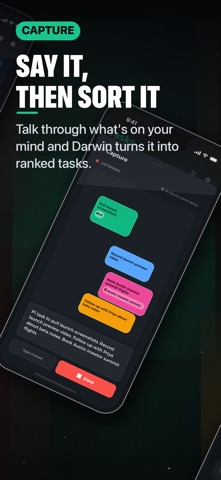 Darwin: Swipe to Prioritize Screenshot 3 of 6