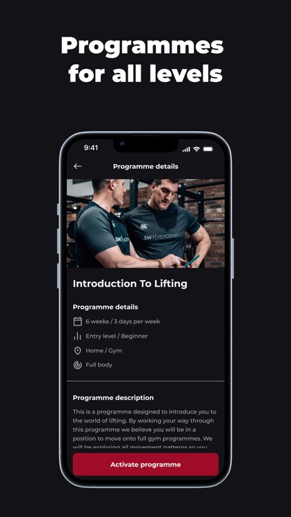 SW7 Academy: Gym Workout Plans