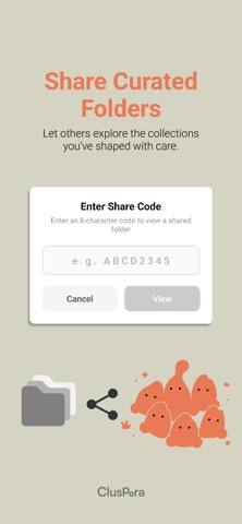 Cluspora iPhone screenshot