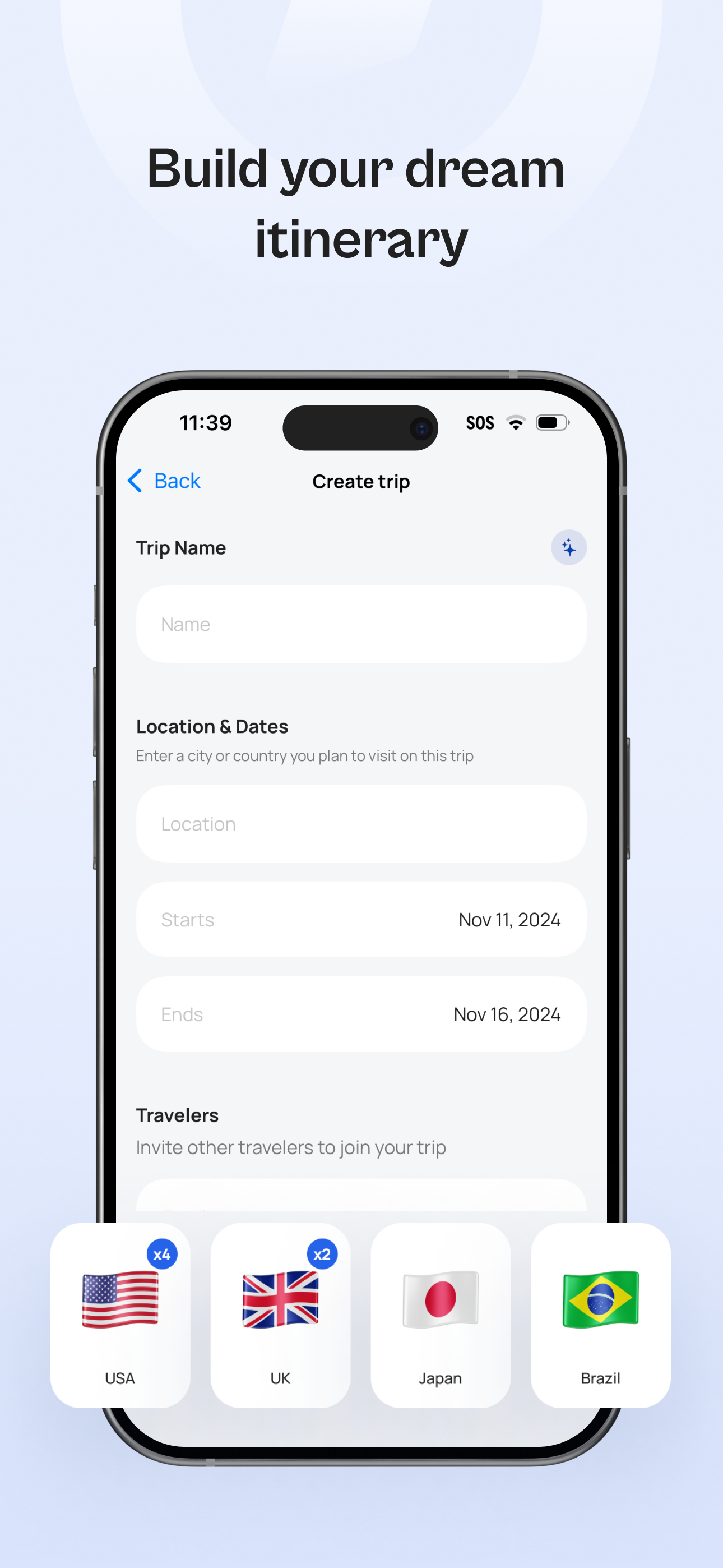 TravelWith: Trip Planner